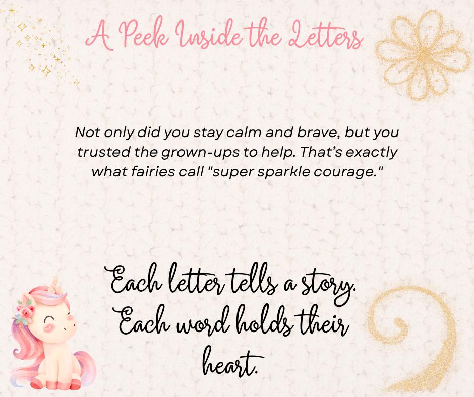 Brave Kids Tooth Fairy Letter: Dentist Visit Magic (PDF Downloadable Note) - Magic Fairy Post