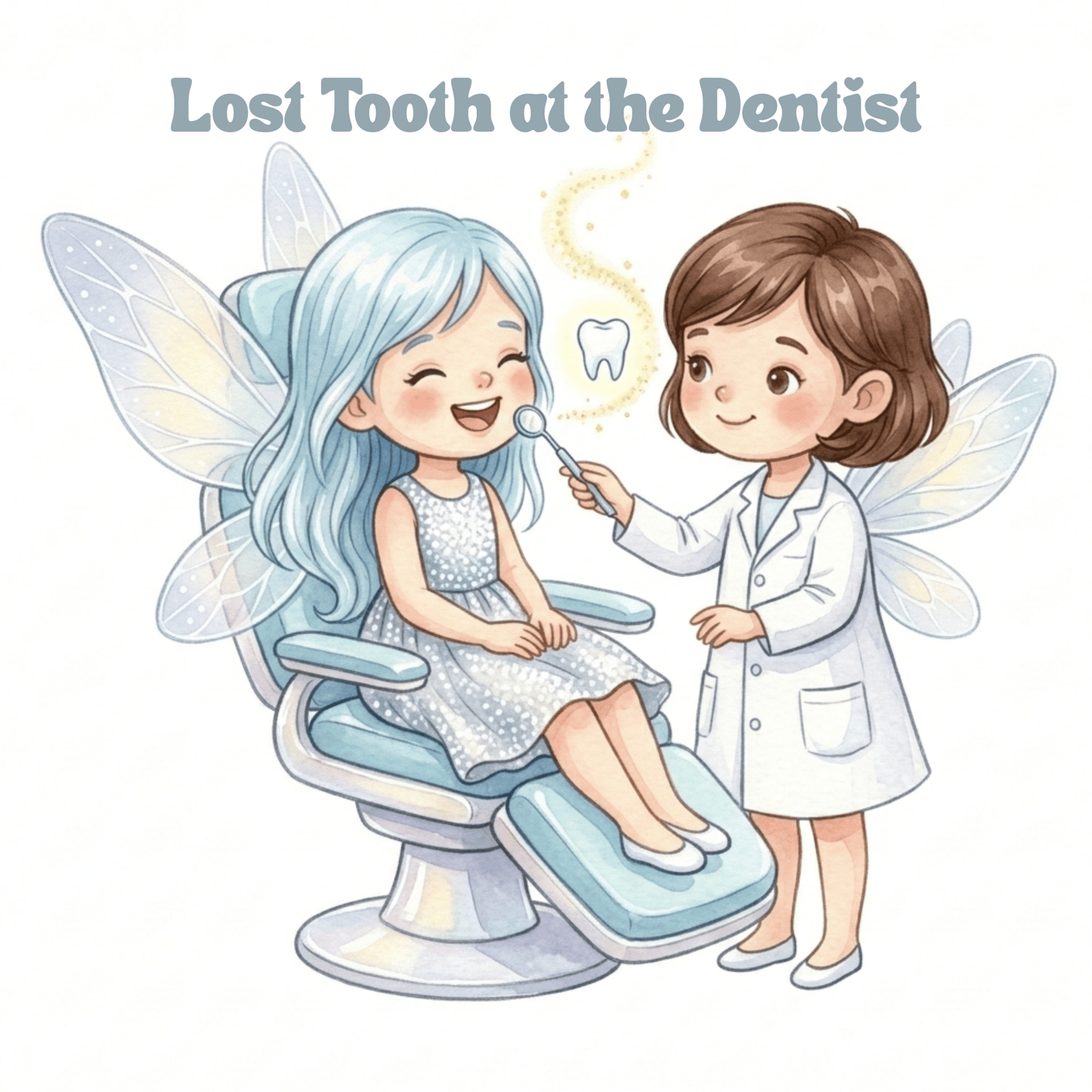 Brave Kids Tooth Fairy Letter: Dentist Visit Magic (PDF Downloadable Note) - Magic Fairy Post