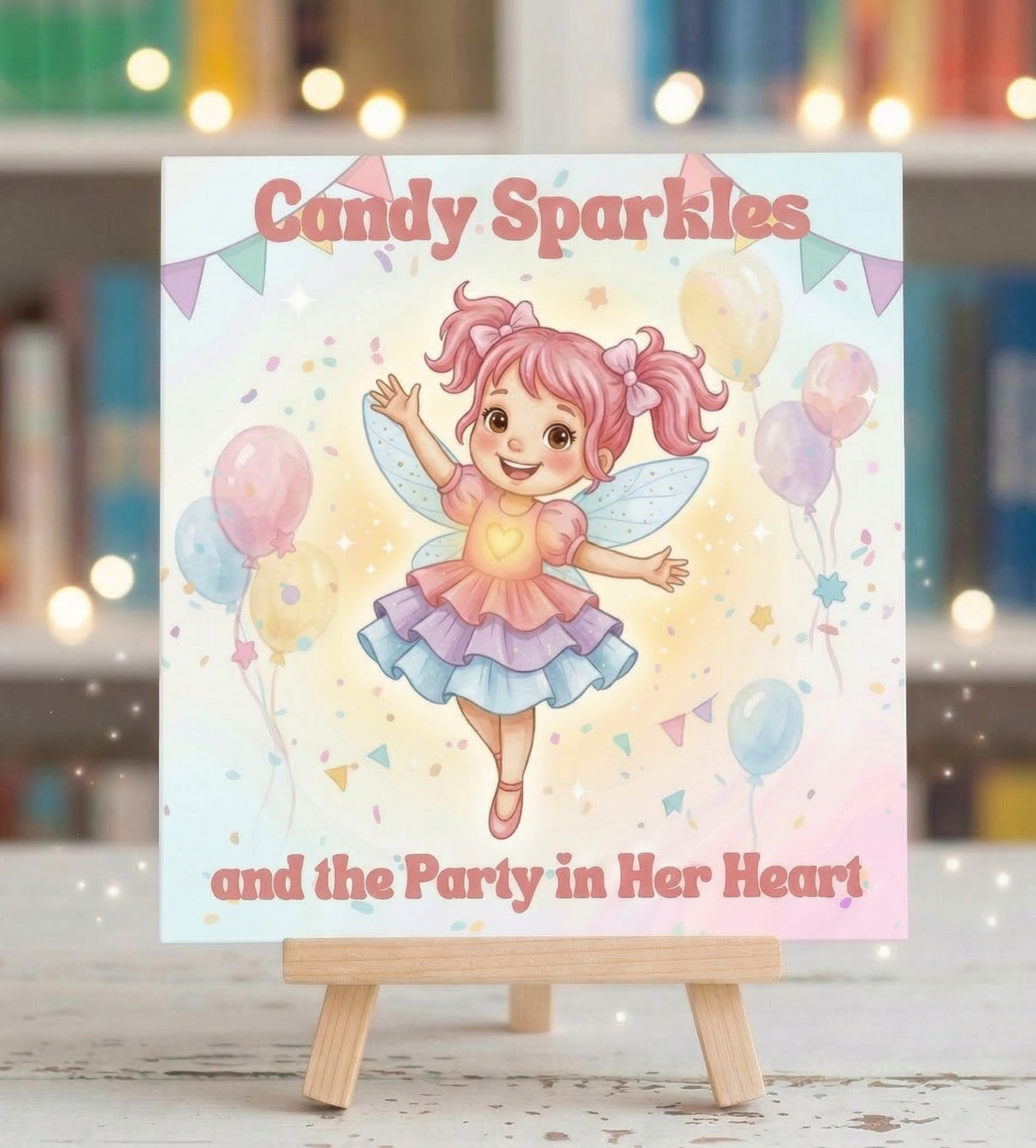 Candy Sparkles and the Party in Her Heart (book) - Magic Fairy Post