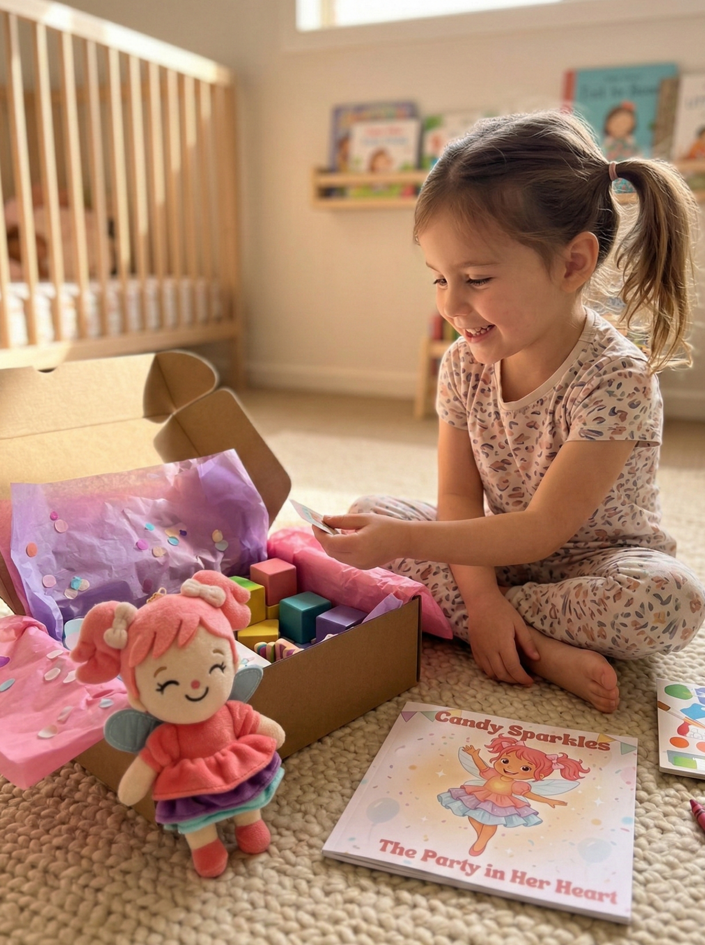 Candy Sparkles and the Party in Her Heart (book) - Magic Fairy Post