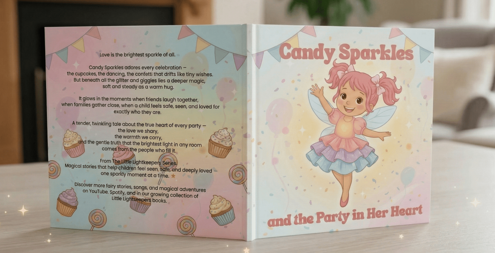 Candy Sparkles and the Party in Her Heart (book) - Magic Fairy Post