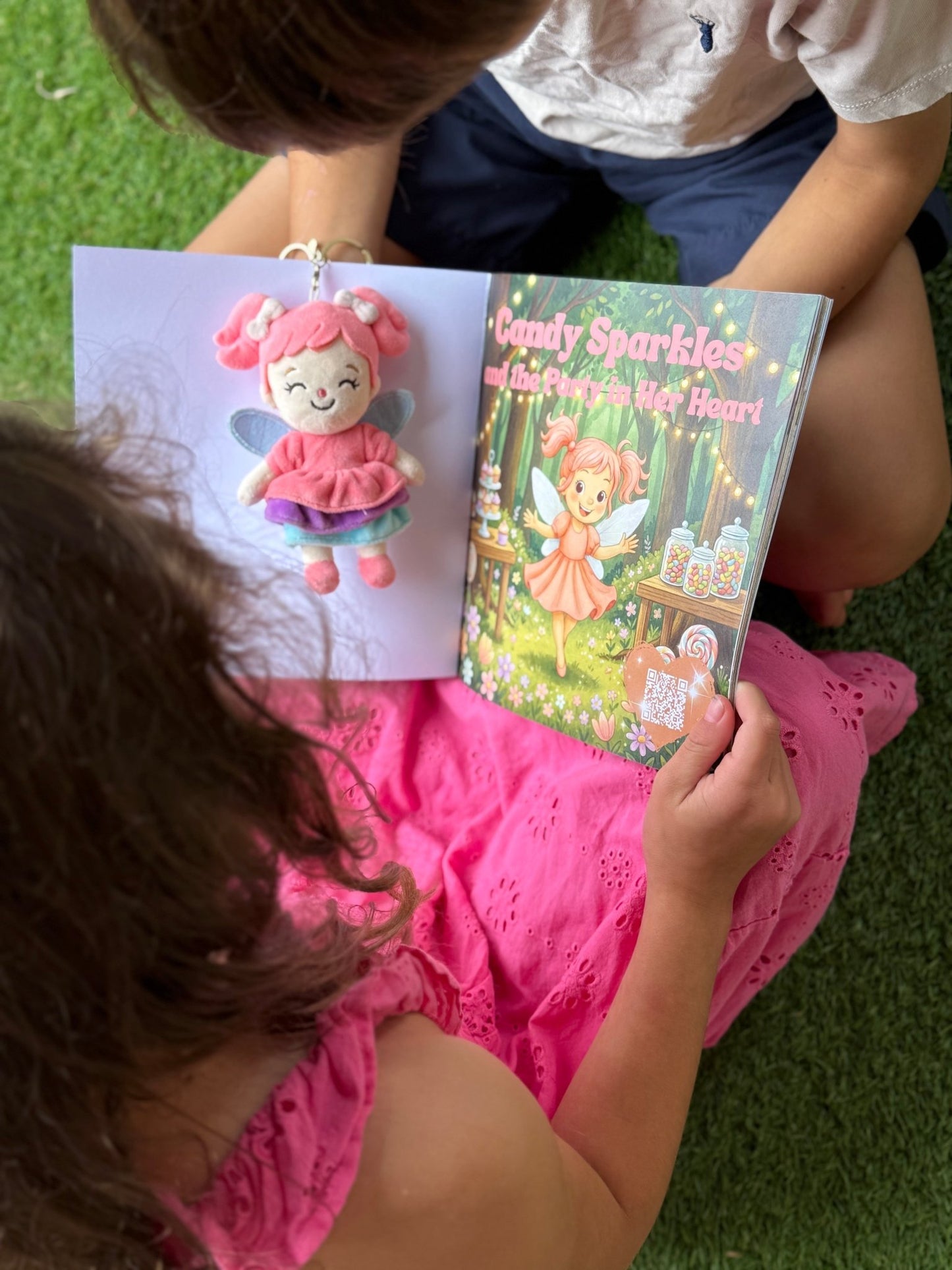 Candy Sparkles Party in your Heart Bundle — Book + Pocket Fairy Plush - Magic Fairy Post