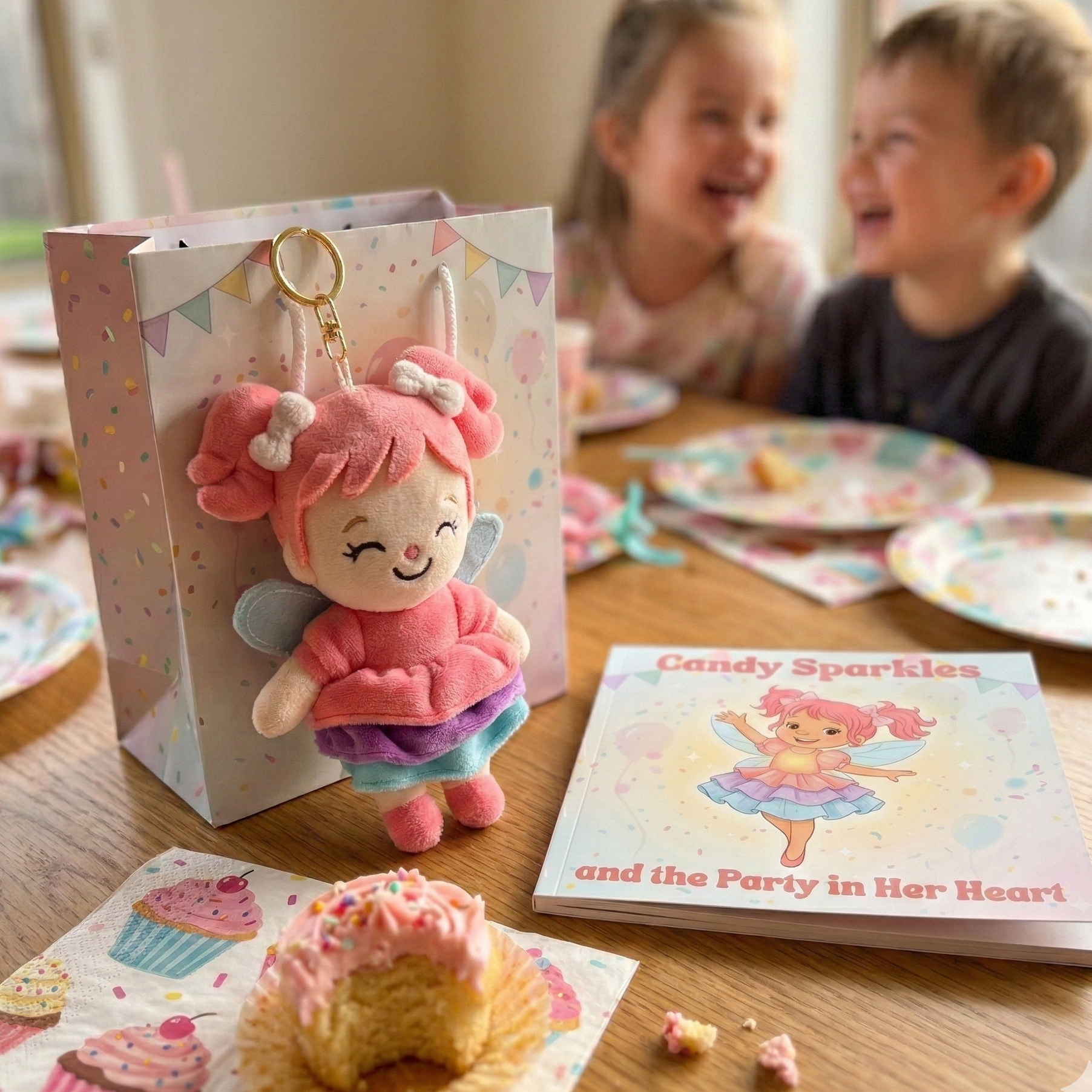 Candy Sparkles Party in your Heart Bundle — Book + Pocket Fairy Plush - Magic Fairy Post