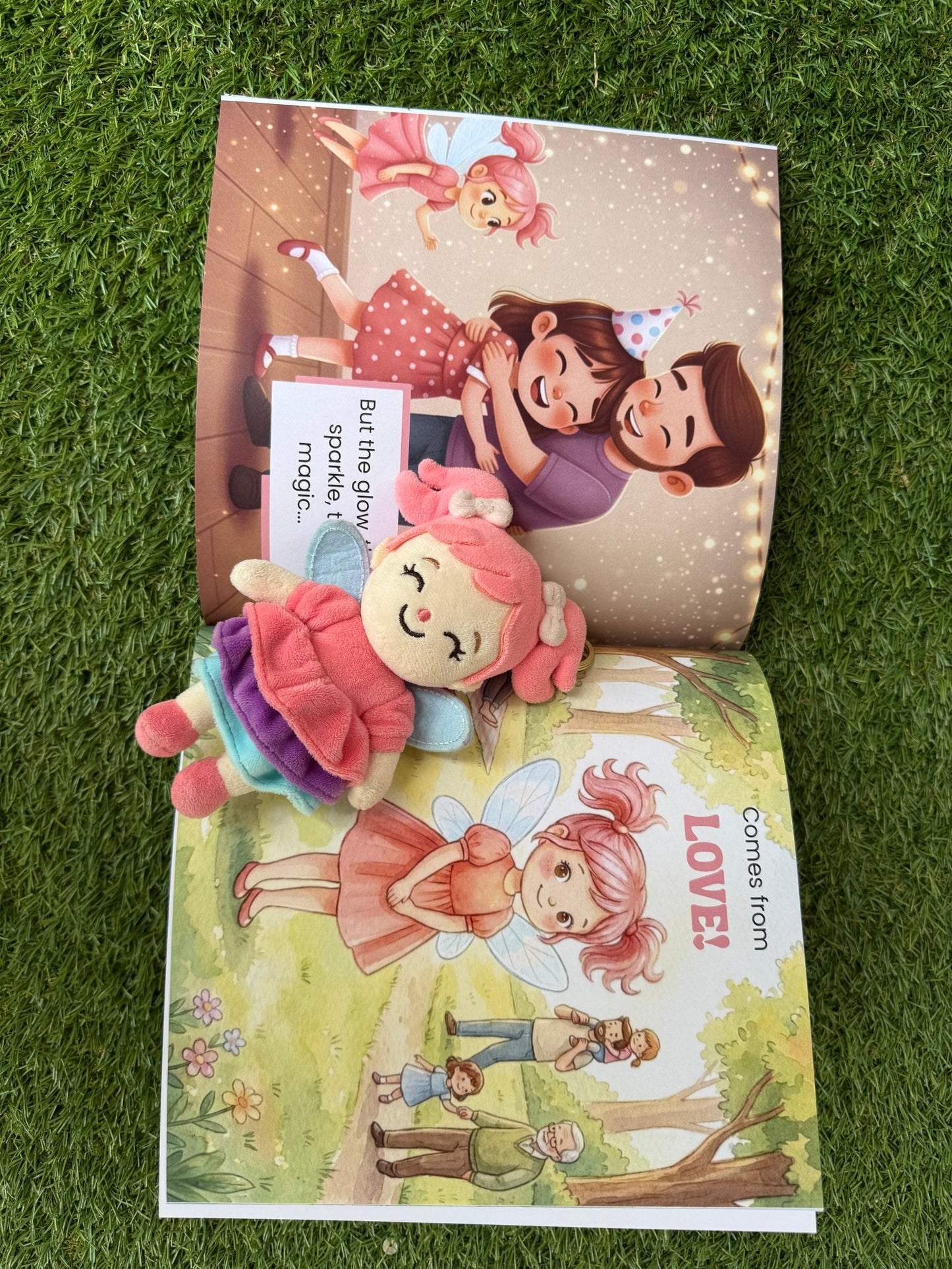 Candy Sparkles Party in your Heart Bundle — Book + Pocket Fairy Plush - Magic Fairy Post