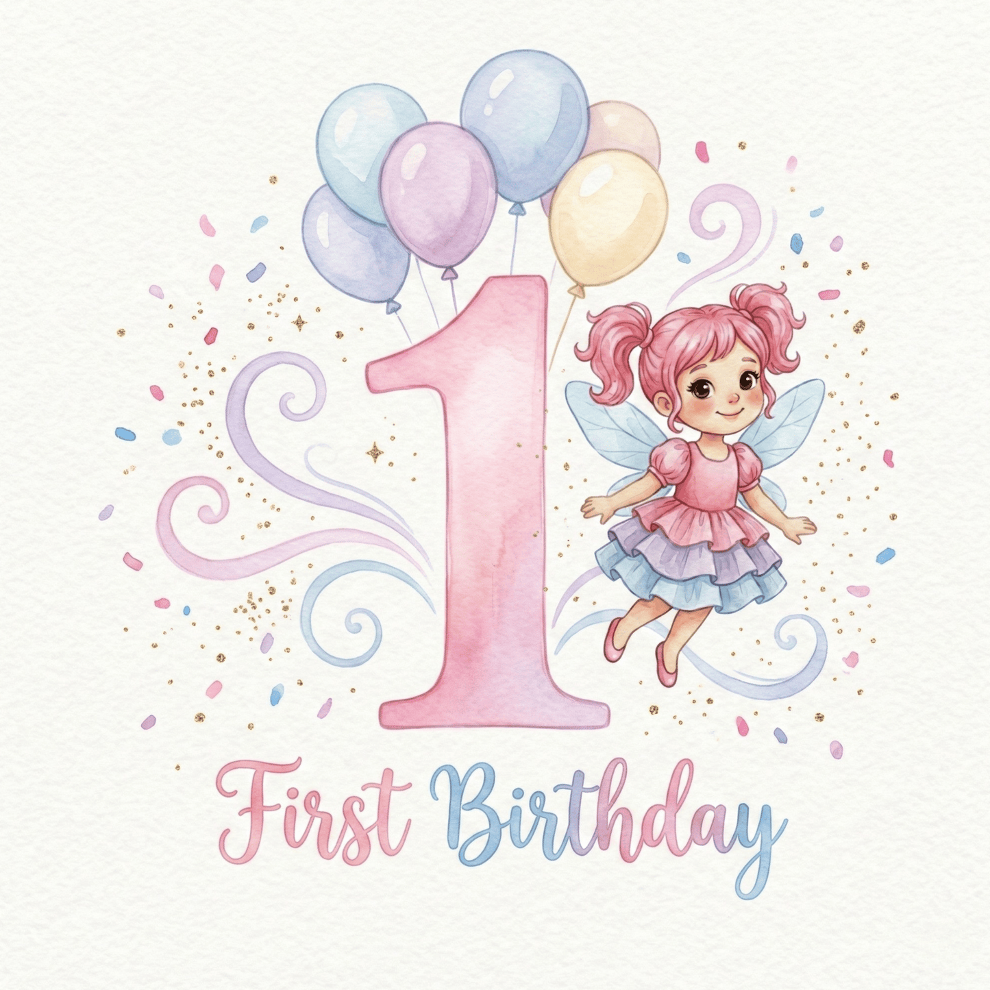 Fairy First Birthday Letter | Magic Fairy Post | Magical Keepsake from Candy Sparkles - Magic Fairy Post
