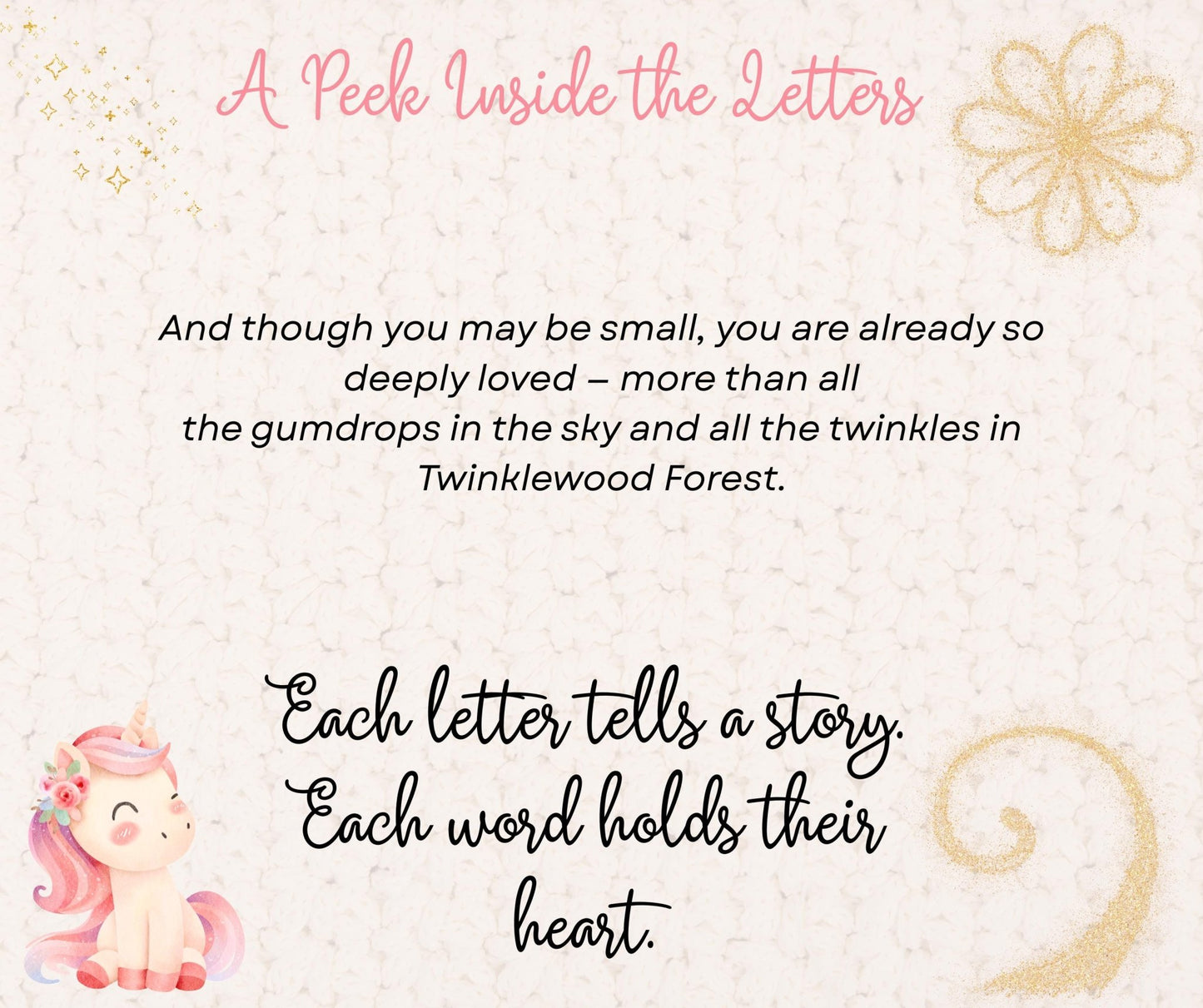 Fairy First Birthday Letter | Magic Fairy Post | Magical Keepsake from Candy Sparkles - Magic Fairy Post
