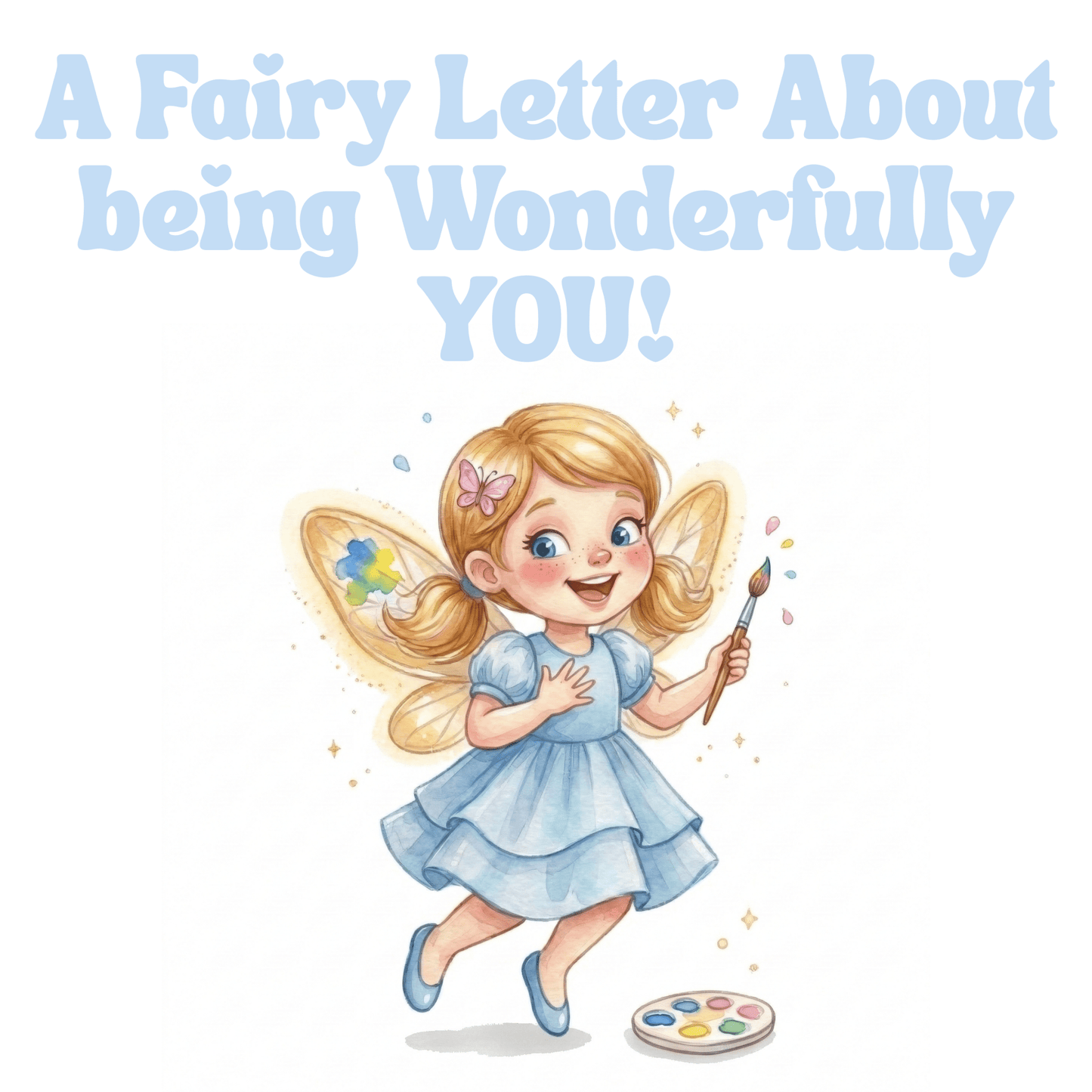 Fairy Letter from Violet: Confidence & Self - Love Note (A4 Digital Download) - Magic Fairy Post
