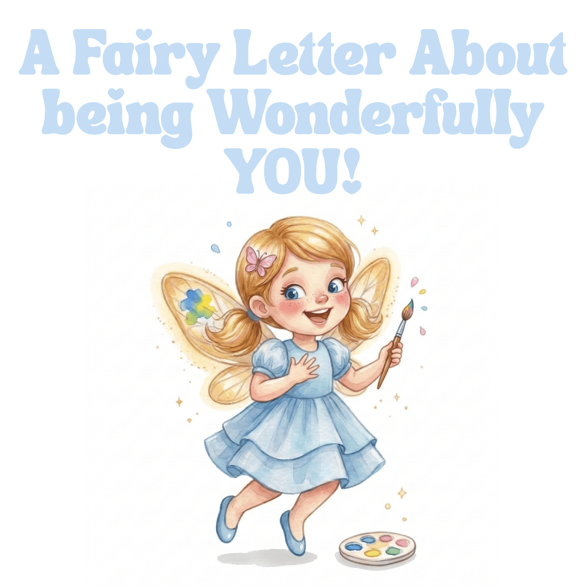 Fairy Letter from Violet: Confidence & Self - Love Note (A4 Digital Download) - Magic Fairy Post