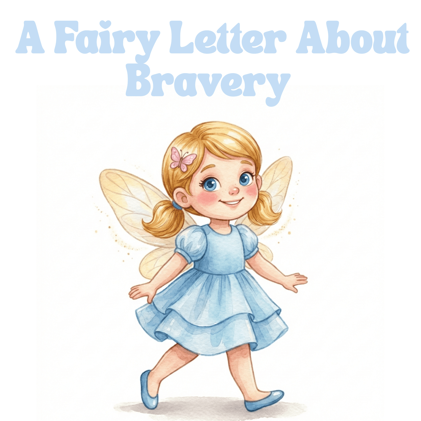 Fairy Letter Printable: Violet's Encouragement, Magic Fairy Post (PDF Download A4 Size) - Magic Fairy Post