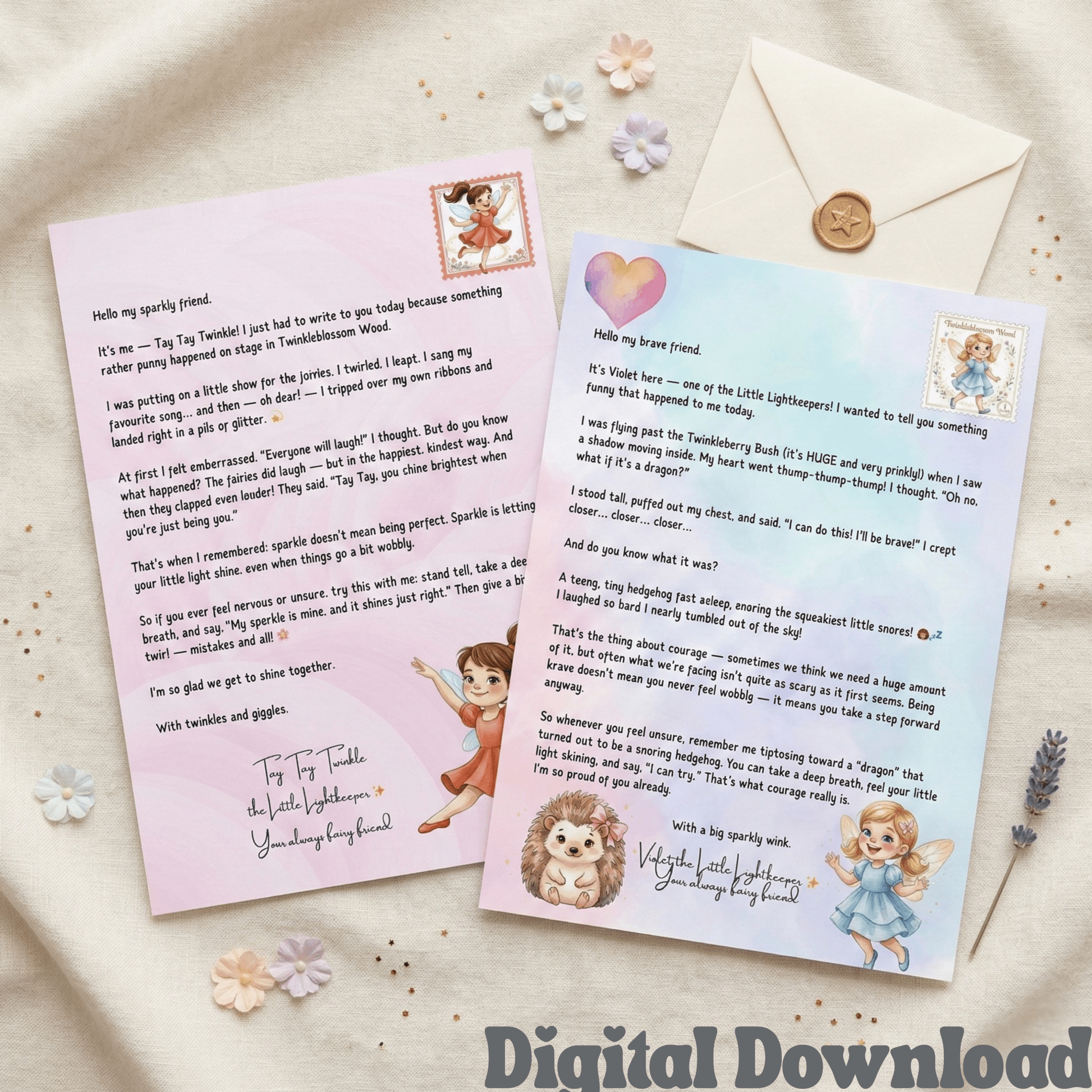 Little Lightkeepers Fairy Letter Starter Pack: Magic & Kindness - Magic Fairy Post