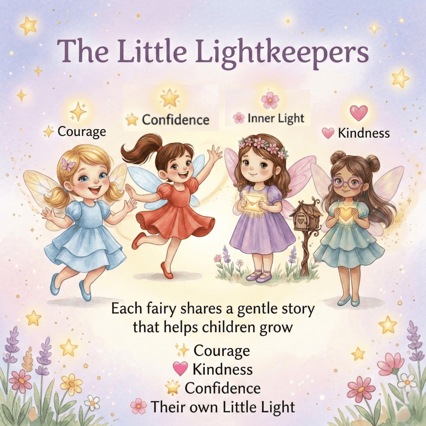 Little Lightkeepers Fairy Letter Starter Pack: Magic & Kindness - Magic Fairy Post