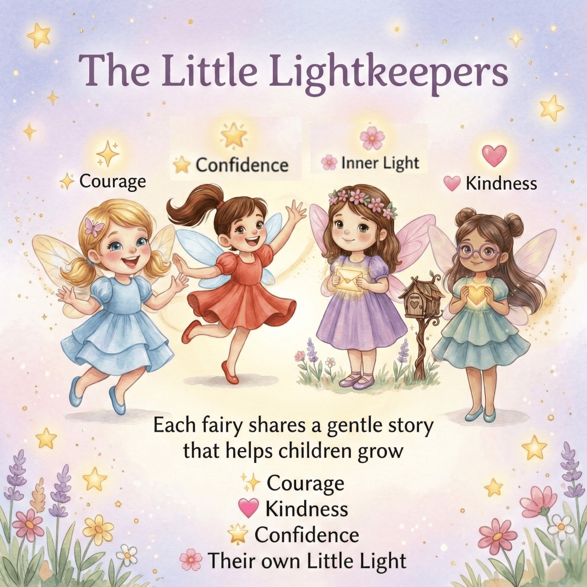 Little Lightkeepers Fairy Letter Starter Pack: Magic & Kindness - Magic Fairy Post