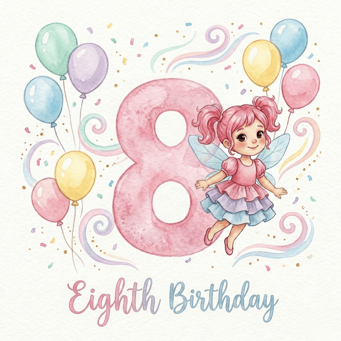 Magical Birthday Letter from Candy Sparkles the Fairy – For 8 - Year - Olds | Magic Fairy Post - Magic Fairy Post