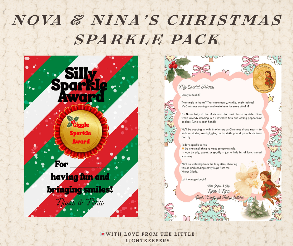 Nova & Nina’s Christmas Sparkle Pack ✨ Printable Fairy Letters for Kids | Magic Fairy Post | Christmas Activity | Kindness & Joy Printables - Magic Fairy Post